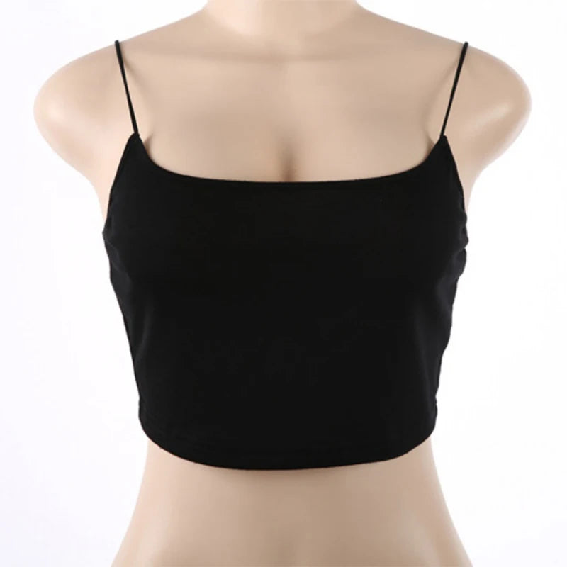 Top neutro sexy de verano para mujer,