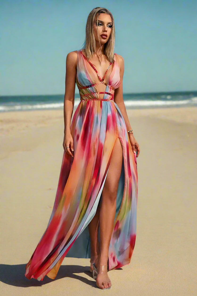 Grace Ocean Maxi Dress | Flowy and Vibrant for Summer