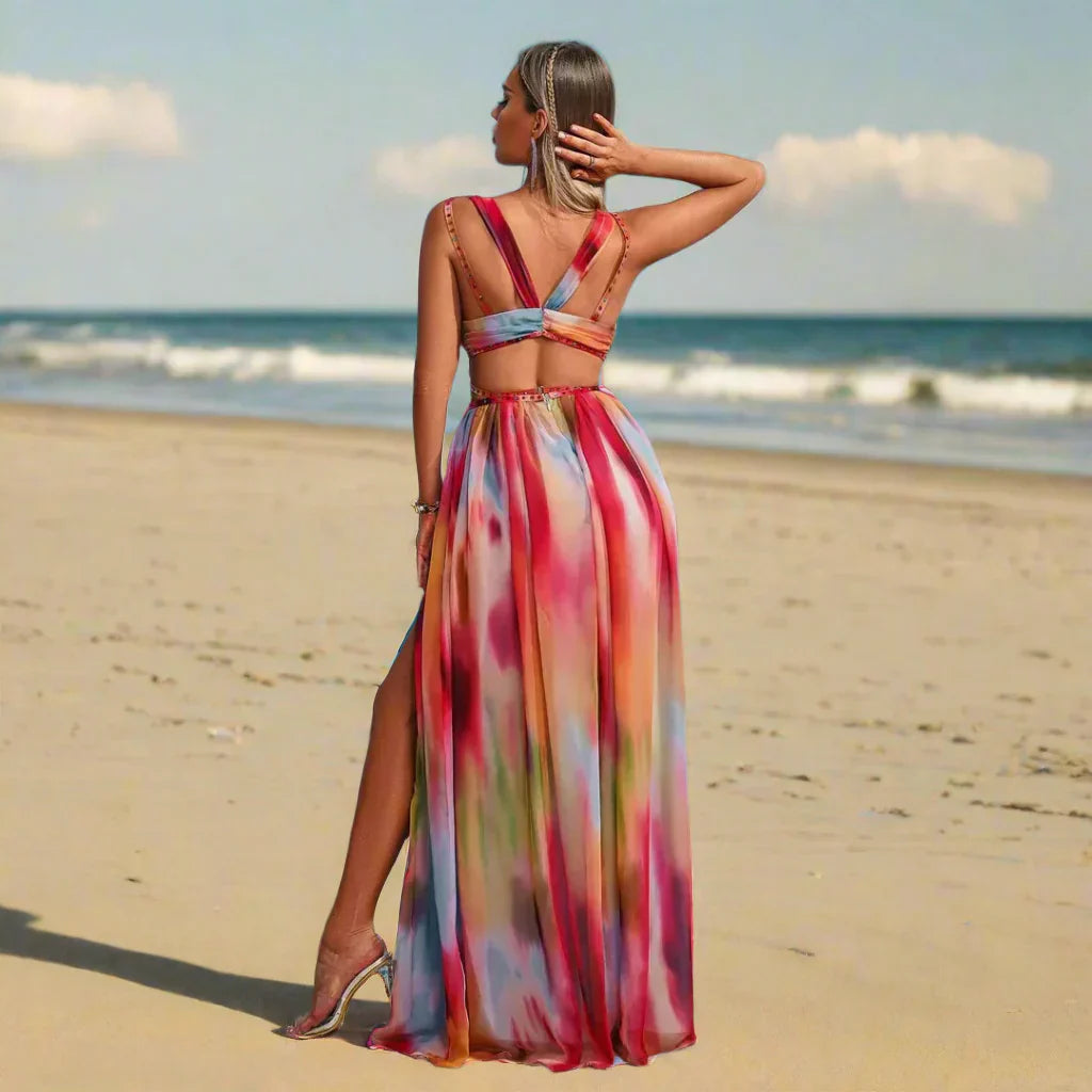 Grace Ocean Maxi Dress | Flowy and Vibrant for Summer
