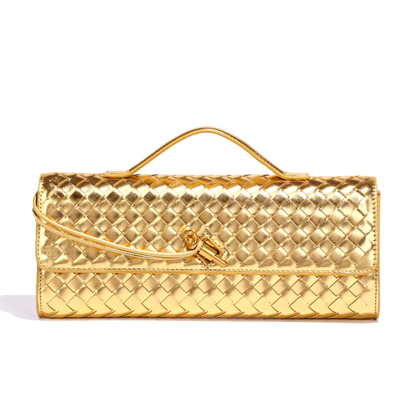 Violetta Woven Clutch – Timeless Luxury & Eco Elegance