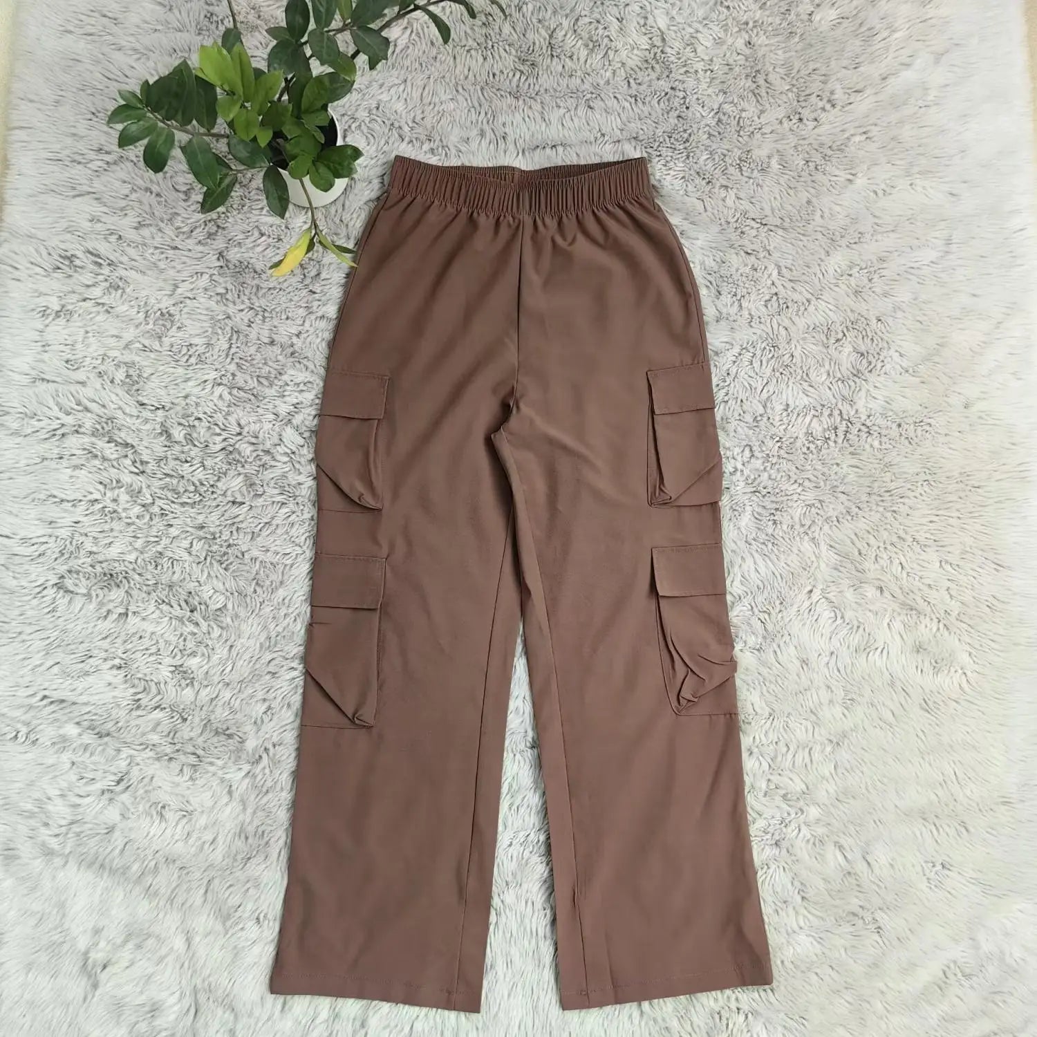 Pantalones cargo rectos