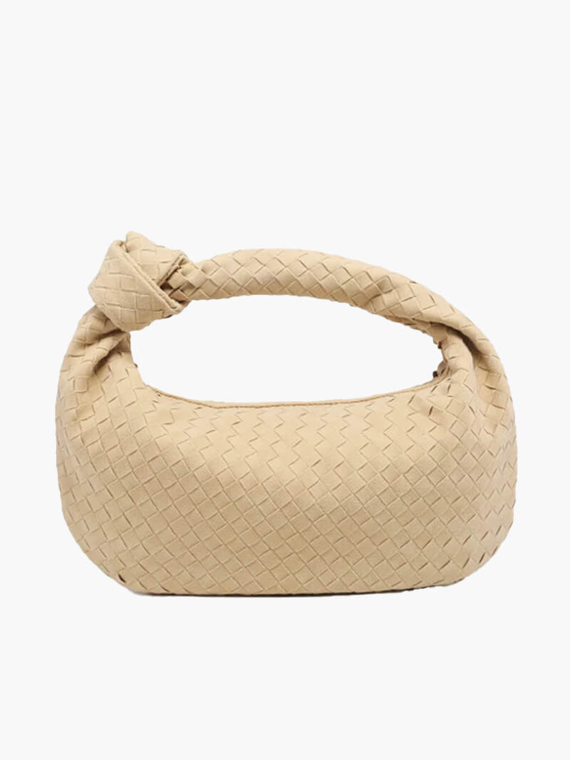 Aurelia™ Woven Suede Bag – Soft Sophistication with Distinctive Charm