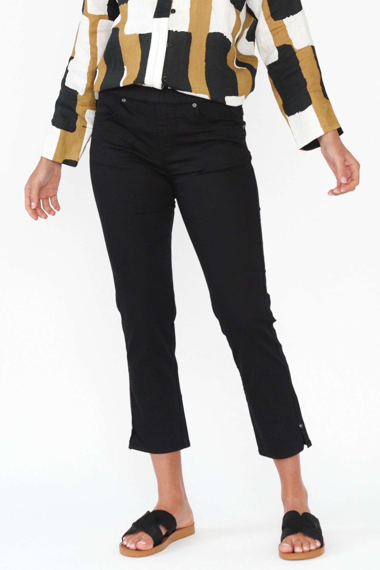 Pantalones Winslet 7/8 negros