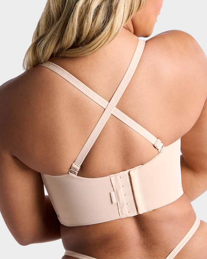 Here’s a concise summary of your Wire-Free U-Plunge Strapless Multiway Bra: