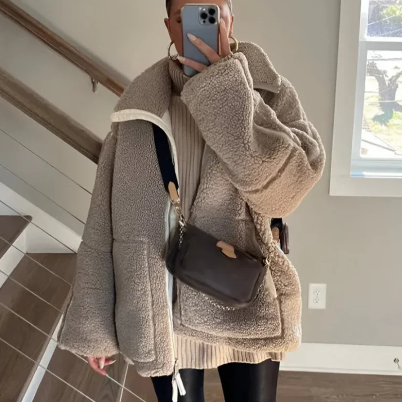 Hailey | Soft Teddy Coat