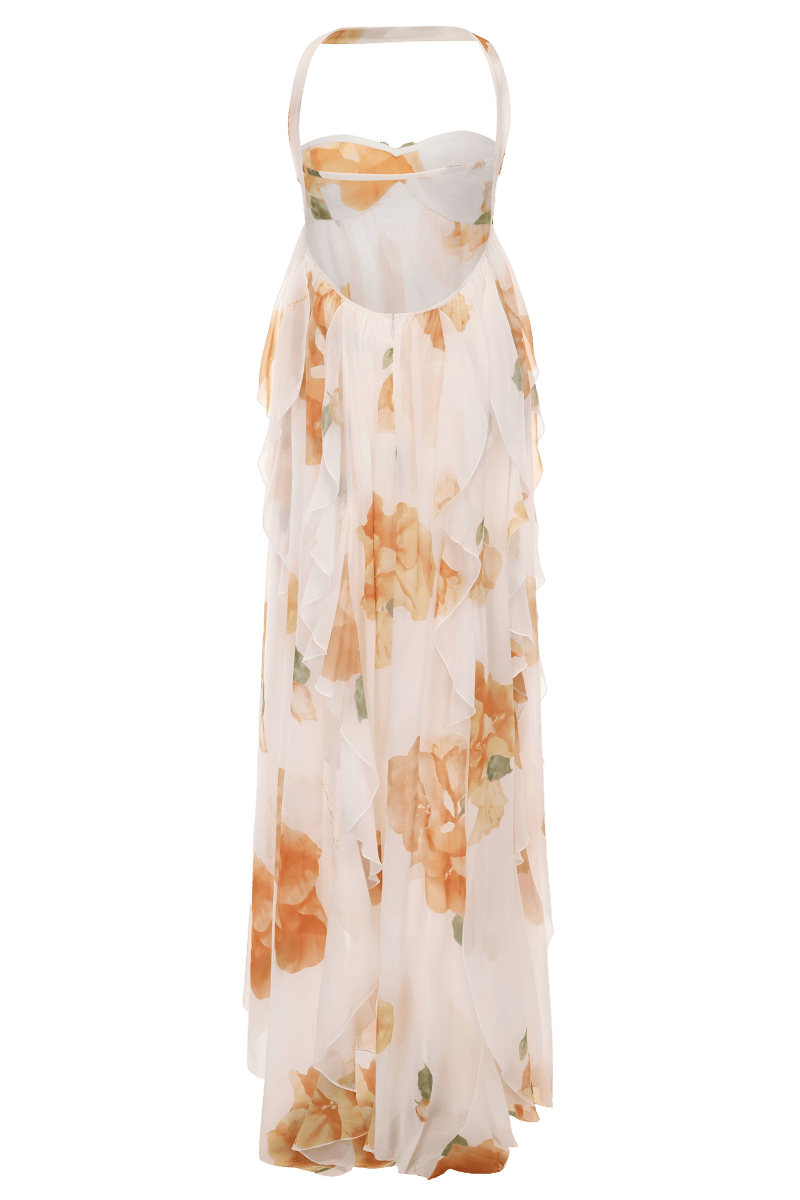 Long Floral Dress - Binna