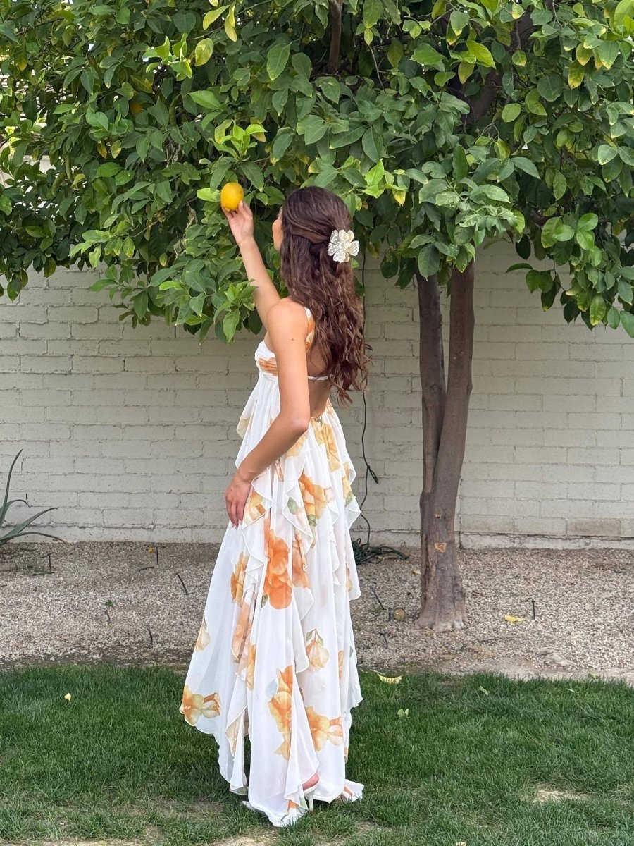 Long Floral Dress - Binna