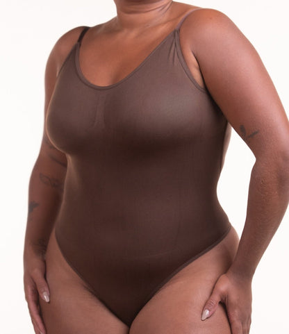 Body Curve Naked – Body Moldeador con Apertura Higiénica y Espalda Abierta