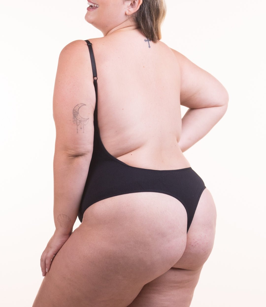Body Curve Naked – Body Moldeador con Apertura Higiénica y Espalda Abierta