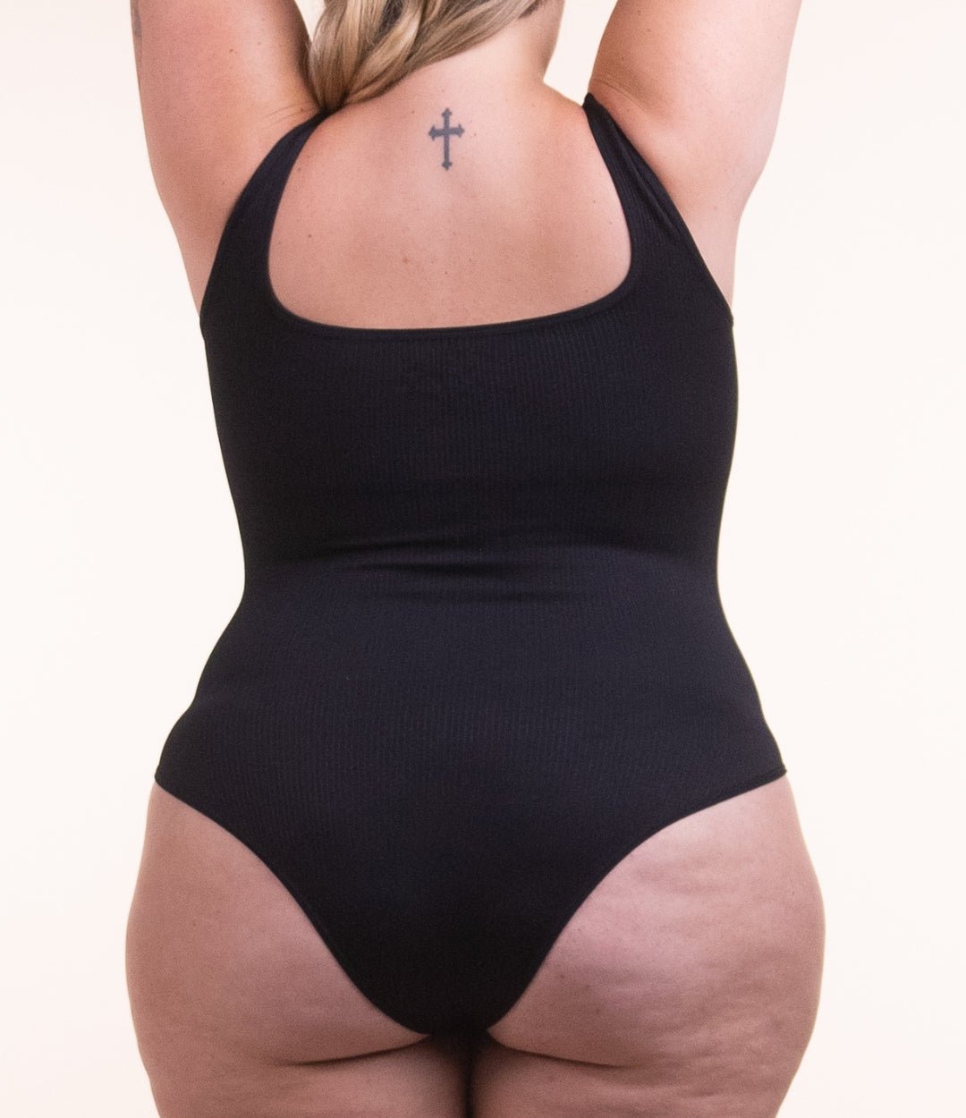Body Shaper – Body Moldeador Acanalado con Apertura Higiénica