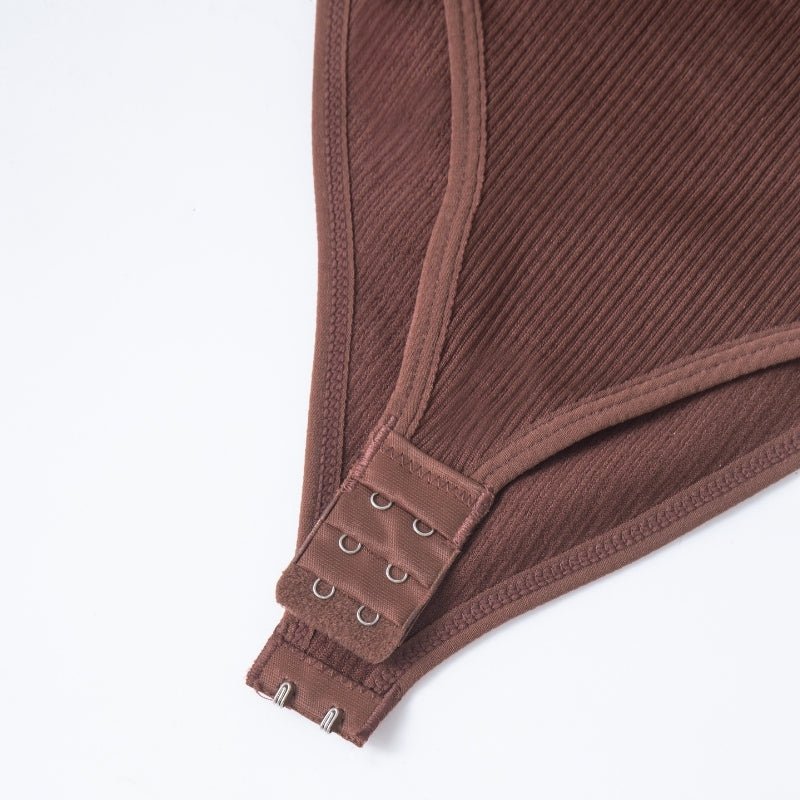 Body Shaper – Body Moldeador Acanalado con Apertura Higiénica