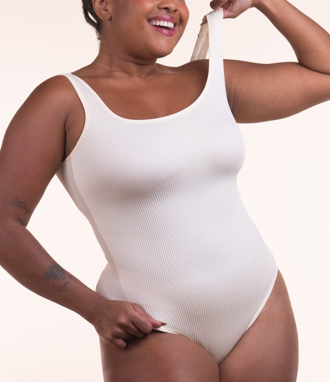 Body Shaper – Body Moldeador Acanalado con Apertura Higiénica