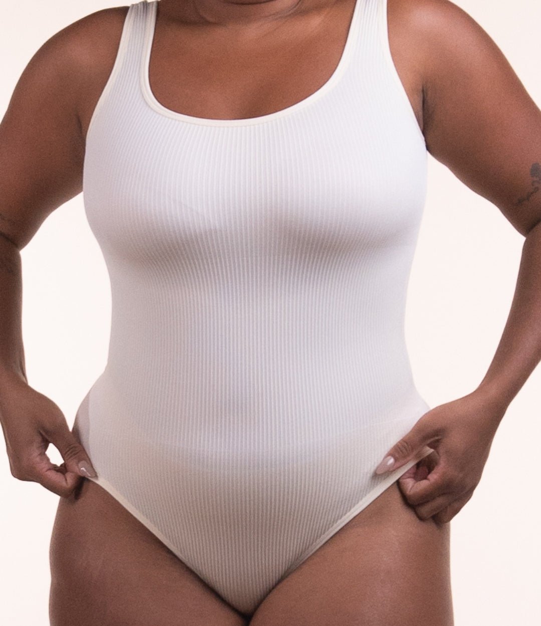 Body Shaper – Body Moldeador Acanalado con Apertura Higiénica