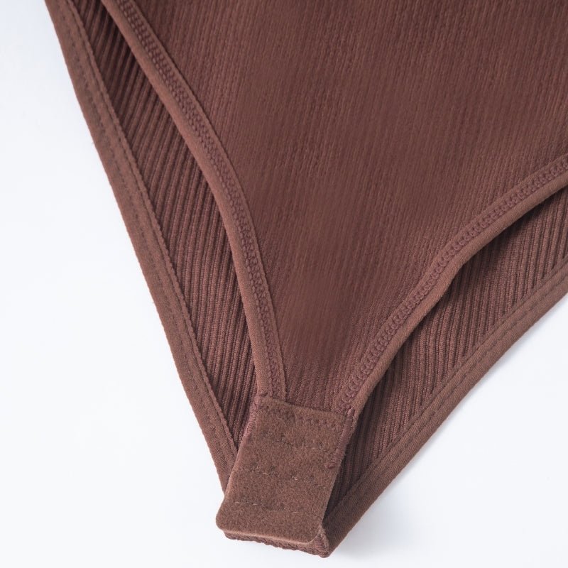 Body Shaper – Body Moldeador Acanalado con Apertura Higiénica