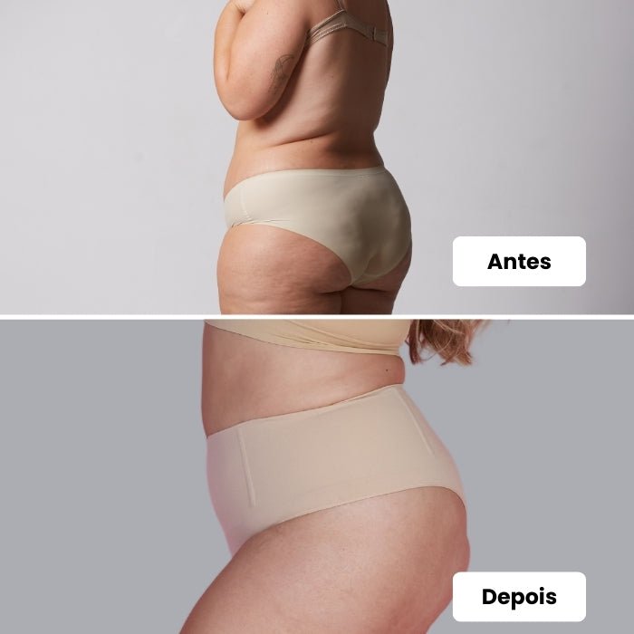 Body Shaper Canelado + Calcinha Hope - Combo Irresistível