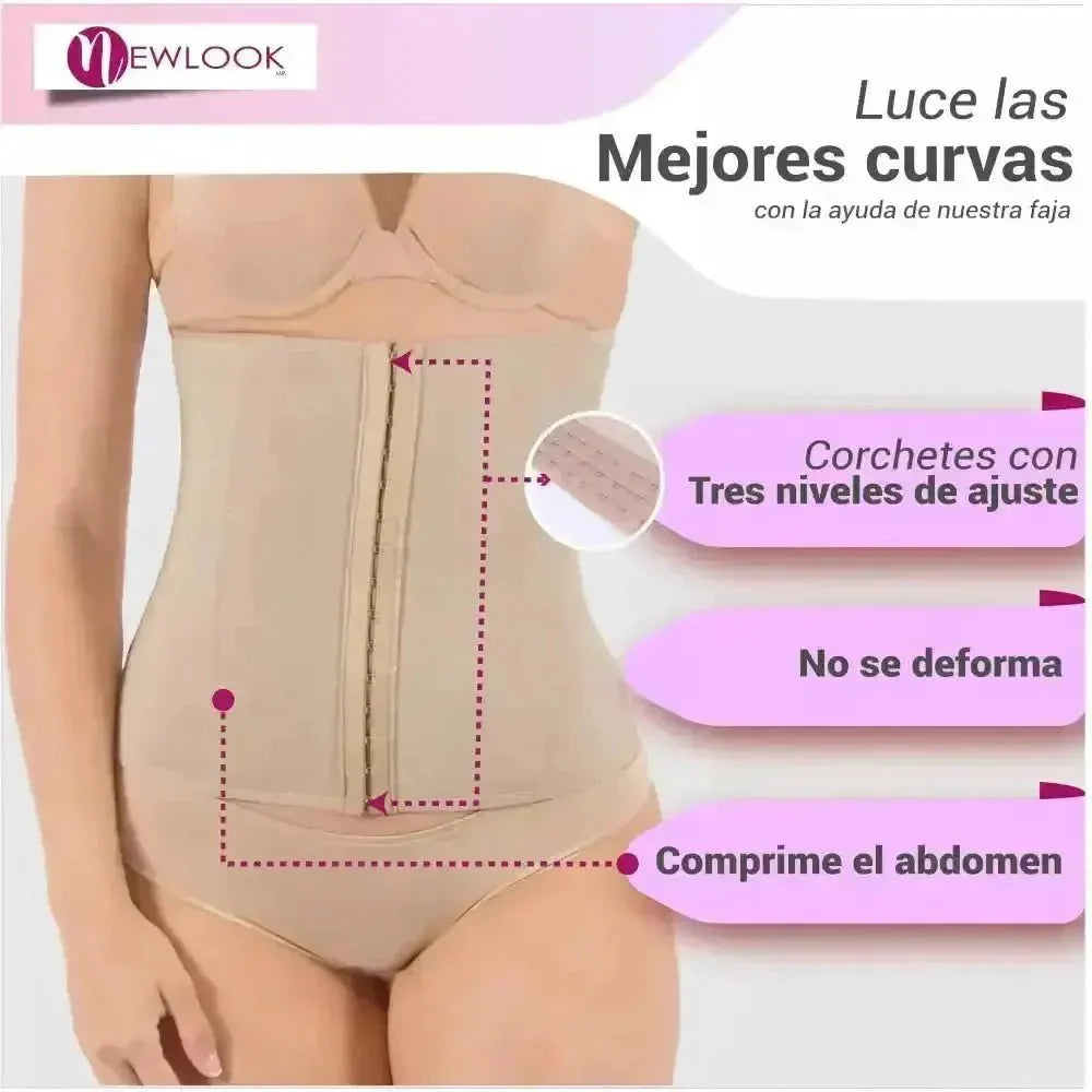 Faja Cinturilla Ultra Control Con Tela Suave y Alta Compresión New Look