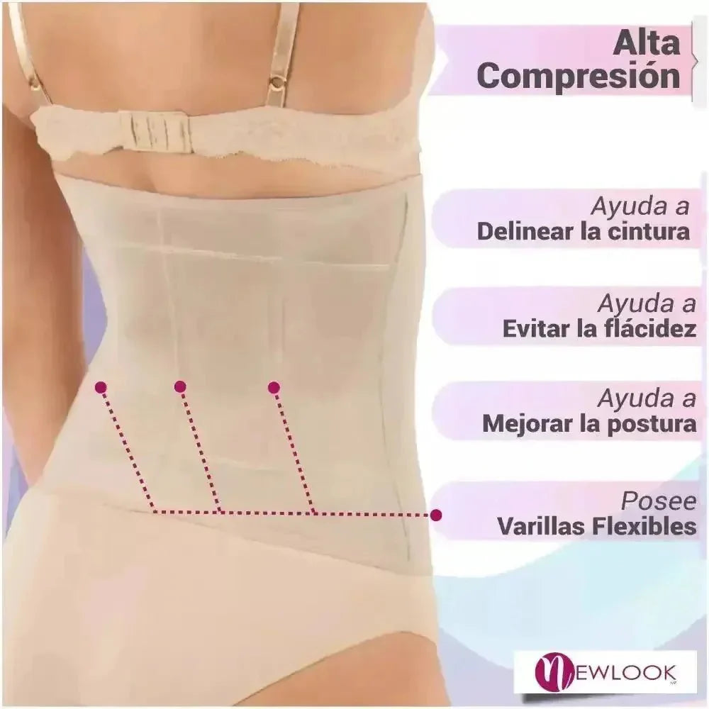Faja Cinturilla Ultra Control Con Tela Suave y Alta Compresión New Look