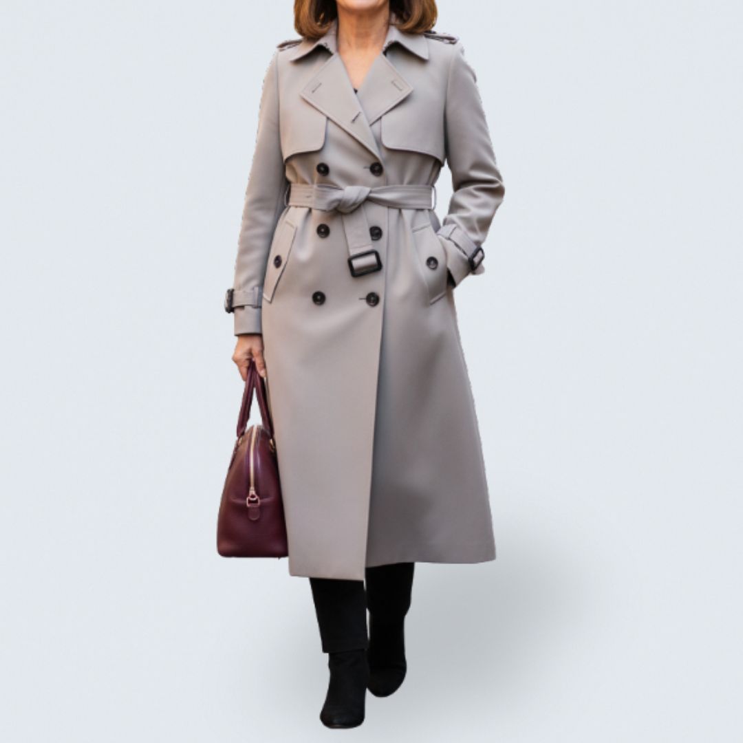 Amoura | Belted Trench Coat