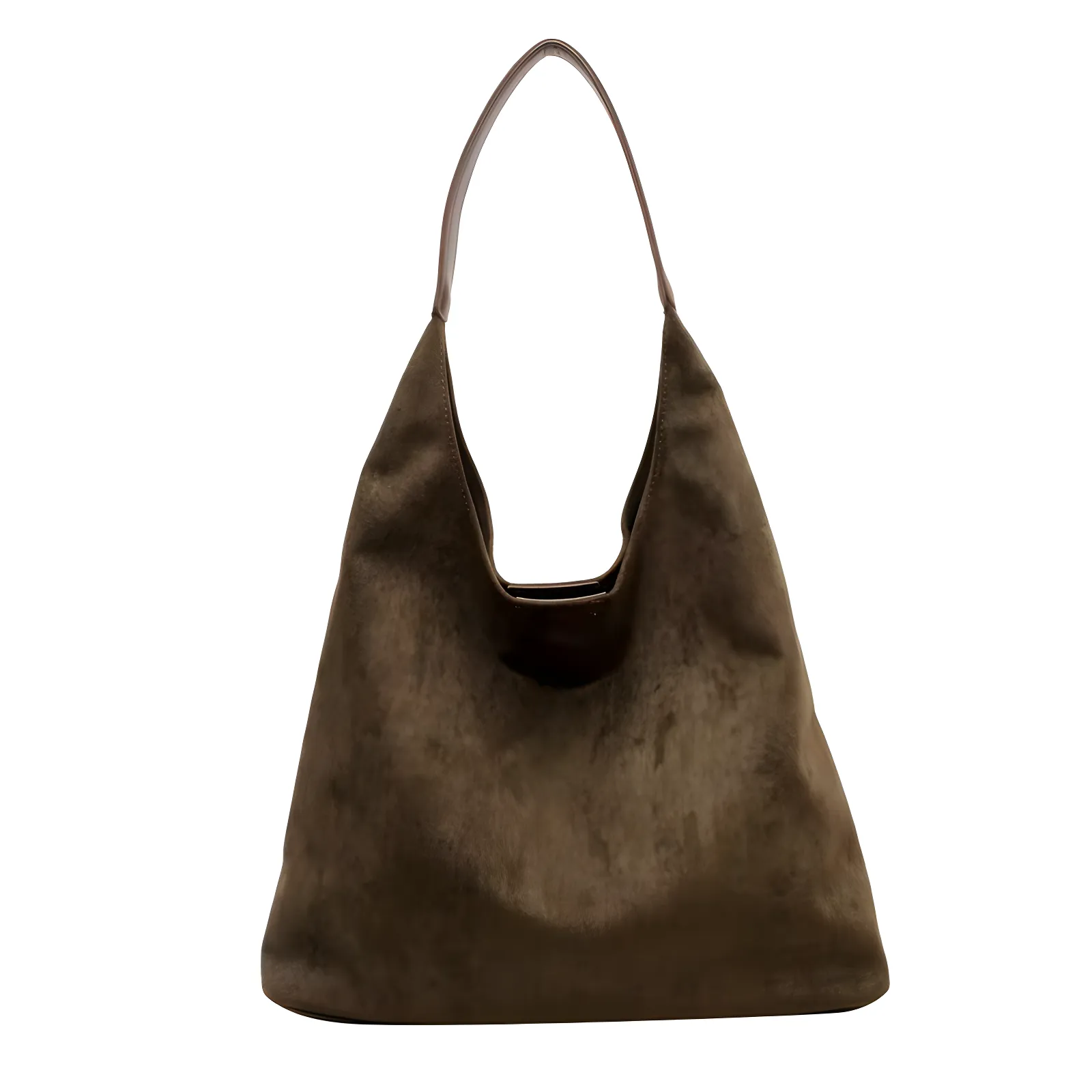 Mona™ Everyday Suede Bag – Spacious Elegance for Modern Living