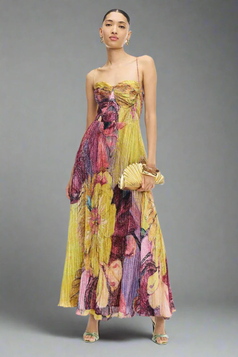 Kiara Colarette Dress | Feminine A-Line Dress with Vintage Neckline