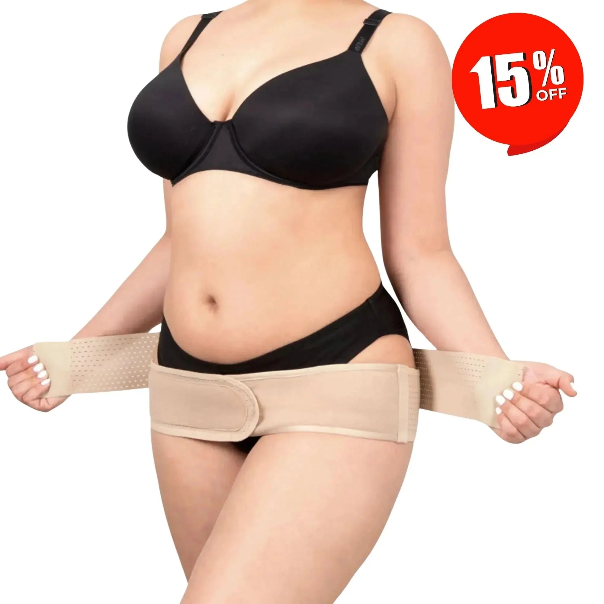 NEW LOOK Cinturón Sacroilíaco y Apoyo de Cadera | Alivio de Dolor Pélvico, Ciática y Cadera