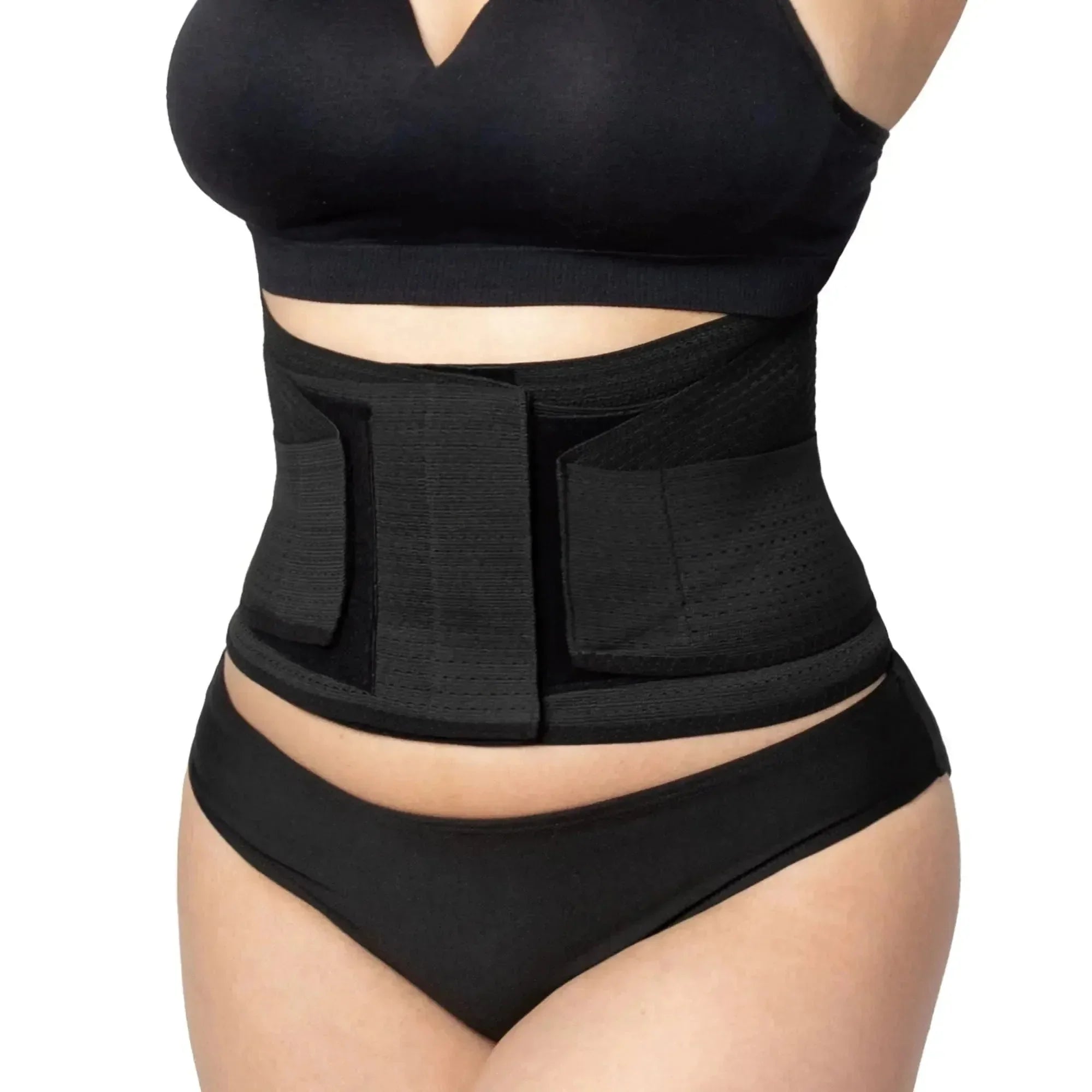 NEWLOOK MEDICAL Soporte Sacro Lumbar con Doble Ajuste - Alta Compresión - 7 Varillas flexibles