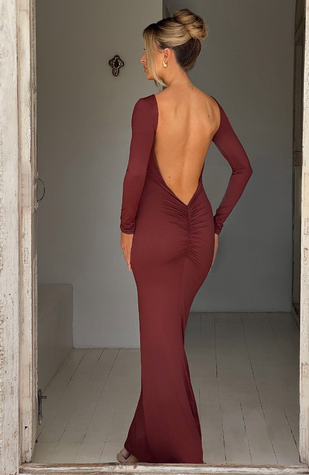 Poppy | Maxi Dress with Deep V-Neckline