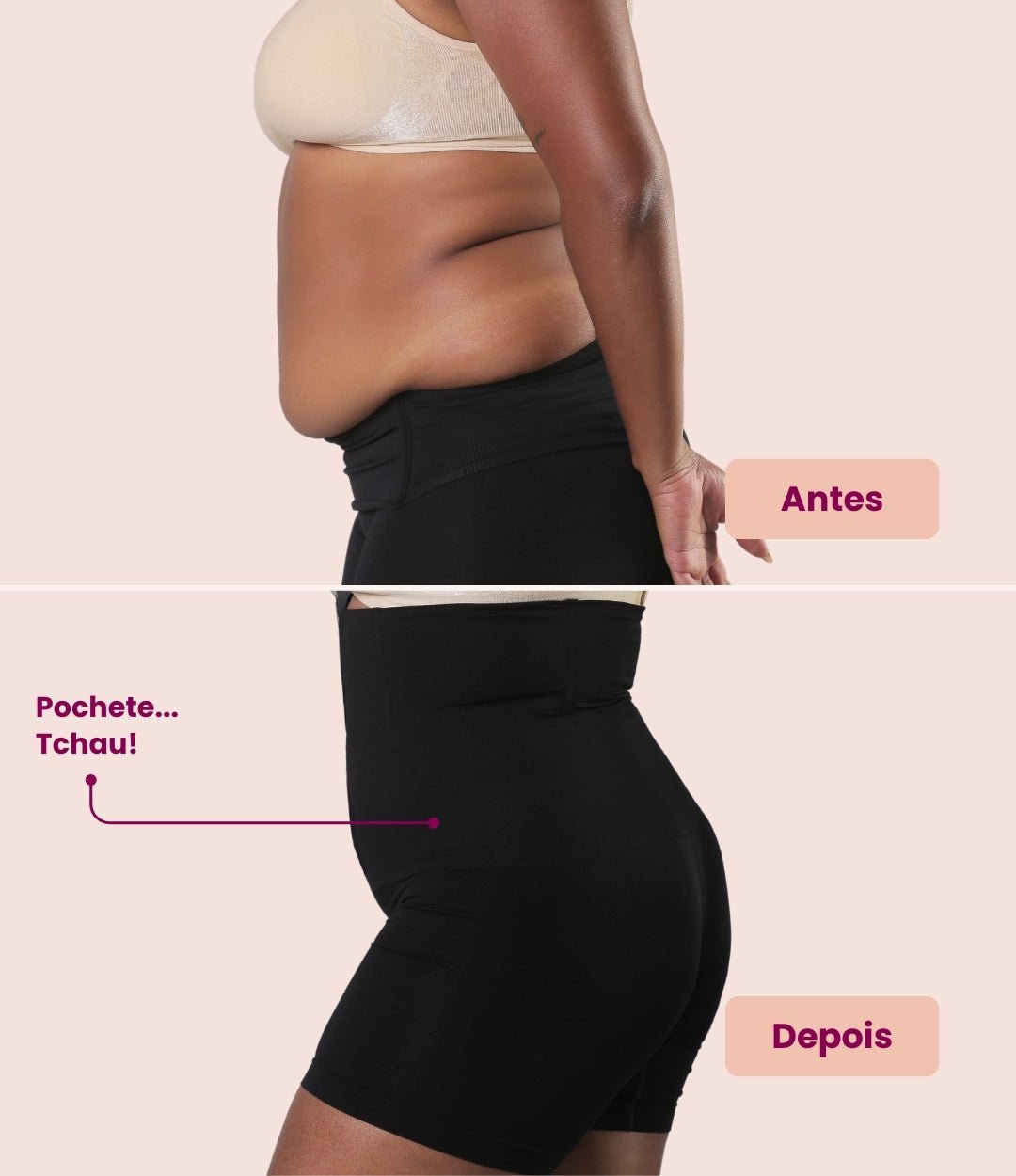 2 Up Shapers - Bermudas Modeladoras que Não Enrola - Combo